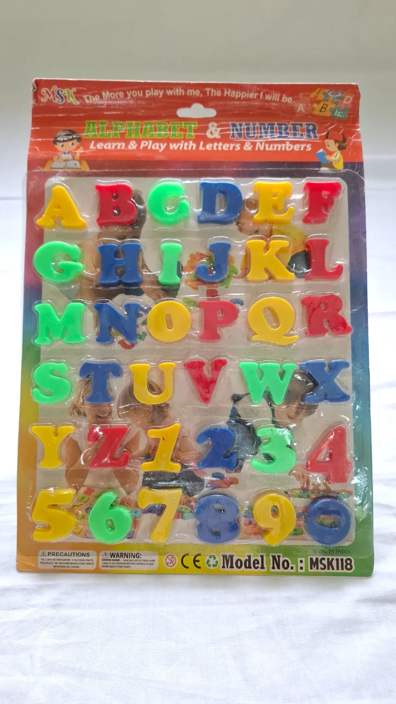 MSK Learn & Play Alphabet and Number Educational Toy for Kids