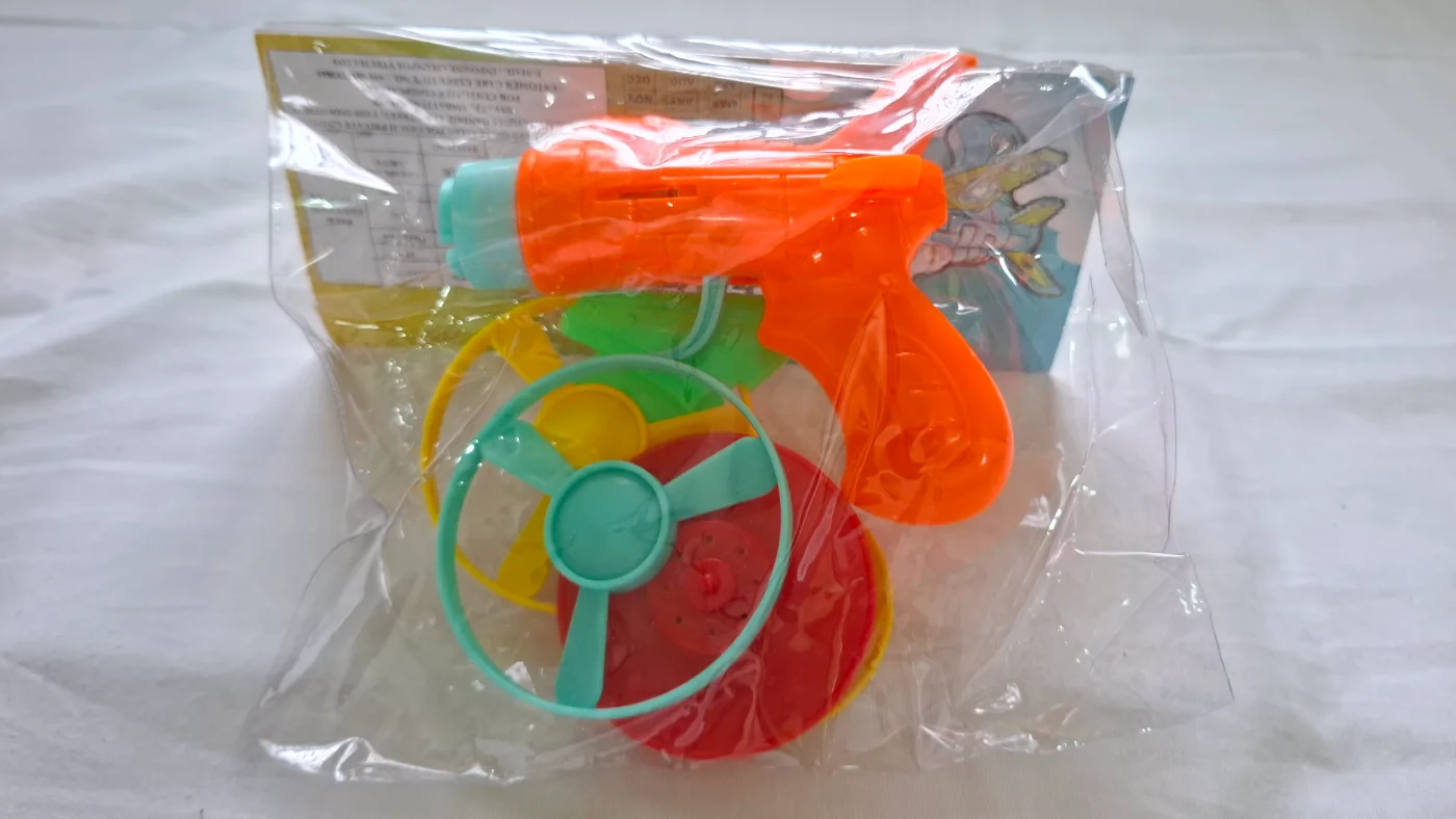 Colorful Flying Propeller Launcher Toy for Kids
