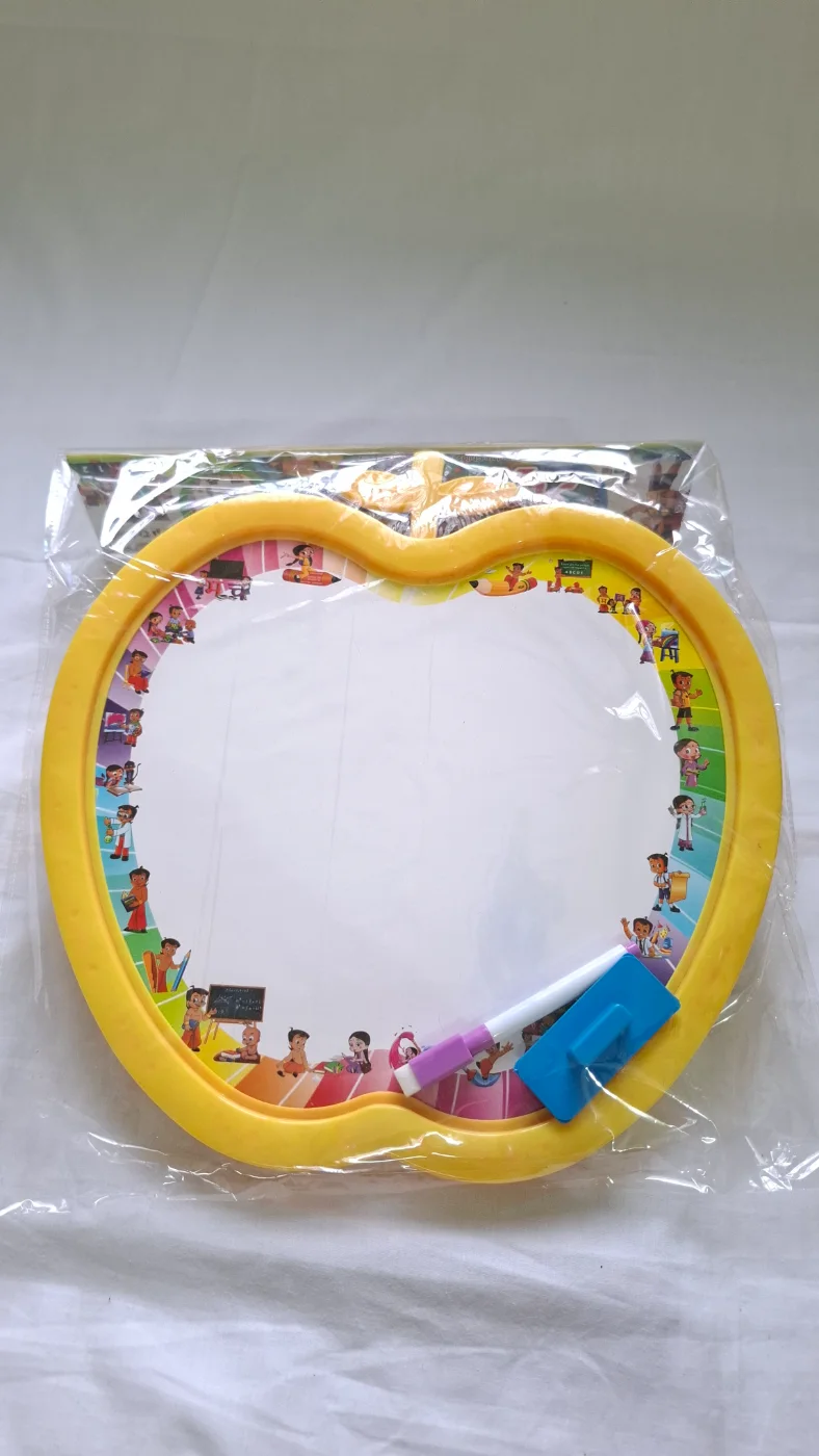 Kids Apple Shape Magnetic Drawing Board with Pen & Eraser