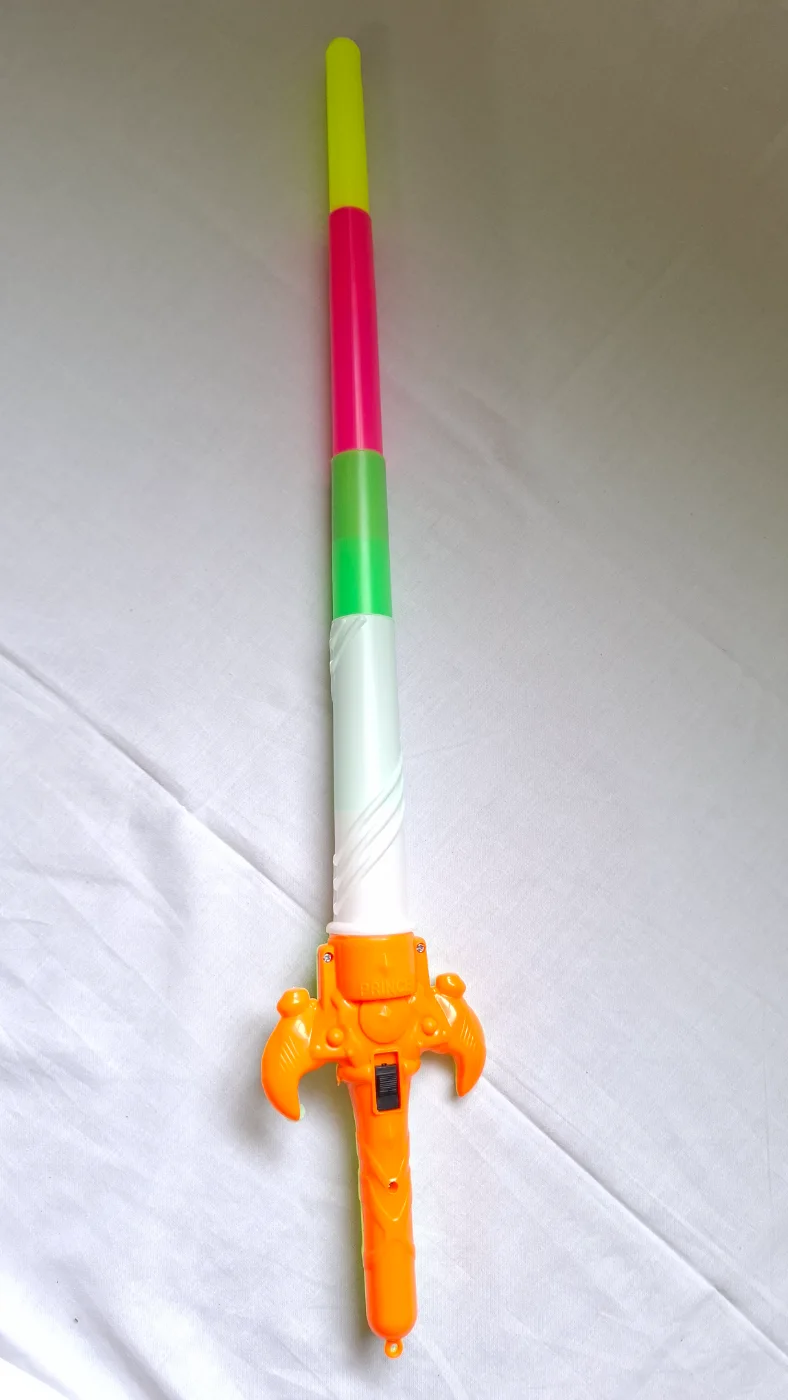 Prince Light Up Toy Sword with Flashing Lights & Music for Kids
